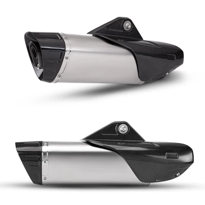 pipe R1 stainless steel/titanium — Exhaust pipe