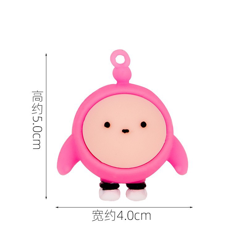 부드러운 접착제 분말 계란 와플 1개