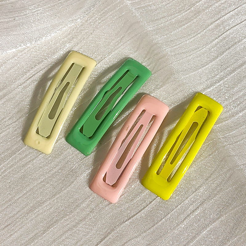 Horquilla para niños metal chica Arco Iris BB clip lindo lado roto pelo bebé horquilla niña infantil estrella de cinco puntas image 16