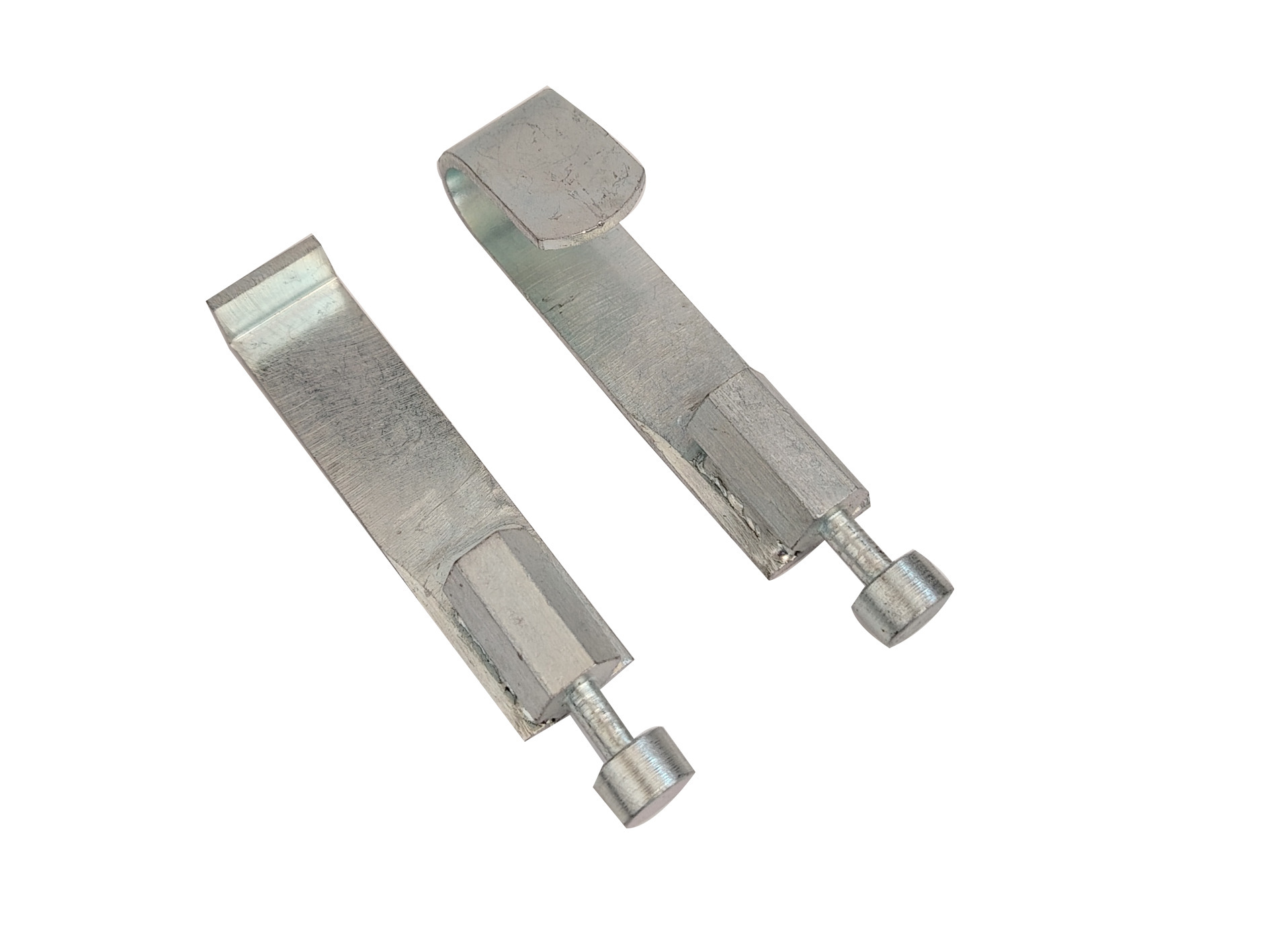 도어 복원 장치, 아연 도금 버전 한 쌍