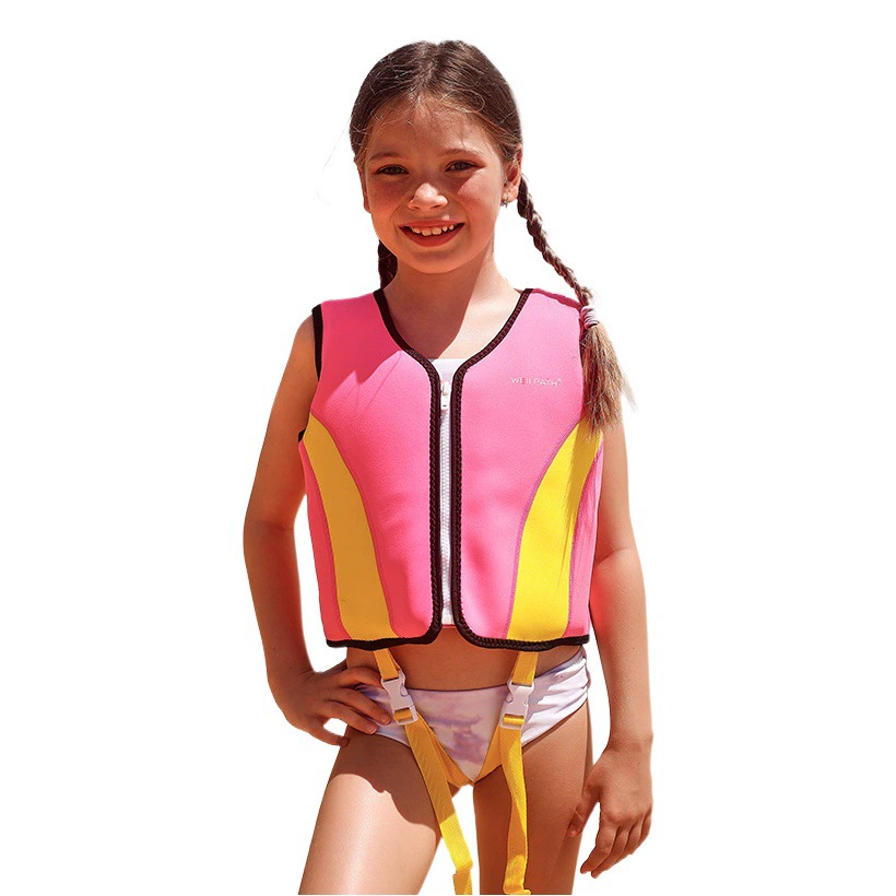 Детский профессиональный спасательный жилет, большой и маленький детский Большой плавучий жилет, уличный жилет, предотвращение наводнений, ребенок учиться плаванию