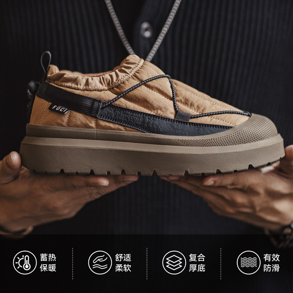 Non-slip winter low insulated keep warm casual footwear platform