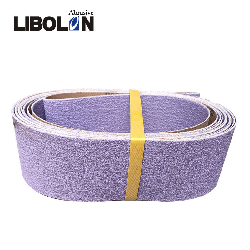 厂家直供陶瓷环形砂带50*4700 打磨不锈钢水槽洗手盆抛光砂带