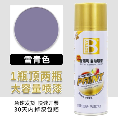 Avtomobil boyası | Bright Black Silver Paint Paint - baocili327-deep-snow-green450ml