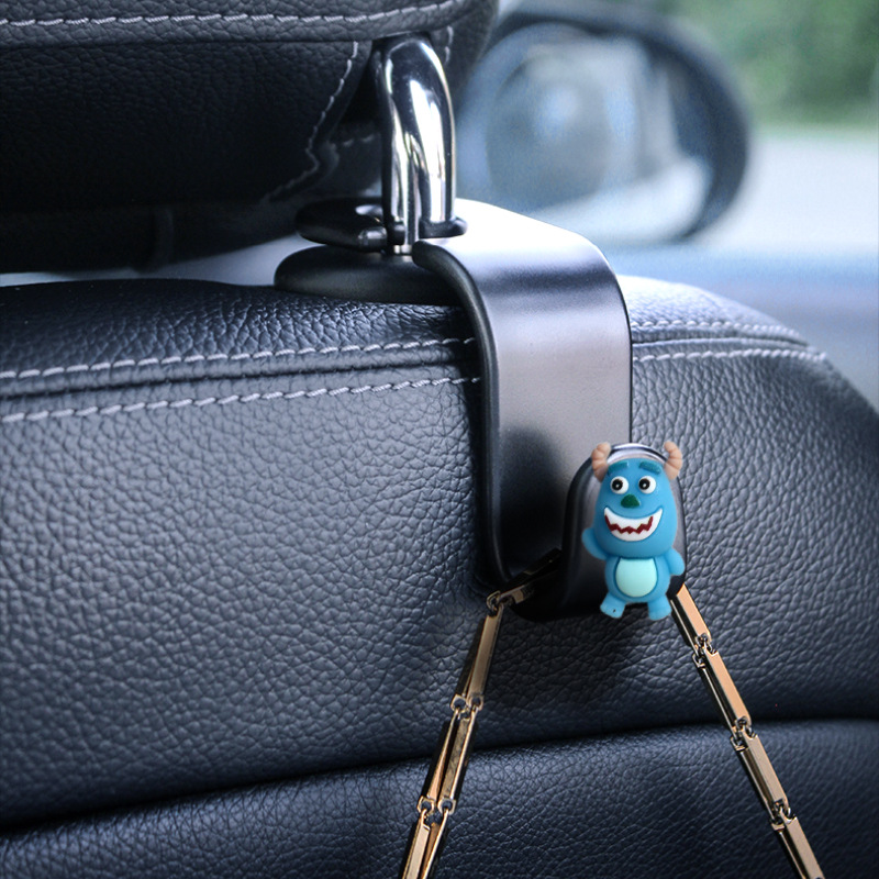 Gancho para coche Gancho para la parte posterior del asiento con gancho para el asiento trasero del coche