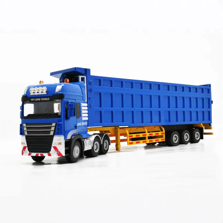 精邦 Truck, transport, car model, toy, scale 1:50