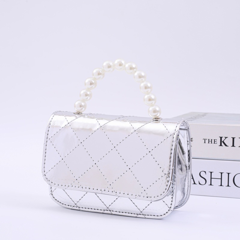 Nuevo cross-border Lingerie PU bolso de perla hermoso bolso de princesa universal bolso de moda bolso de cambio al por mayor