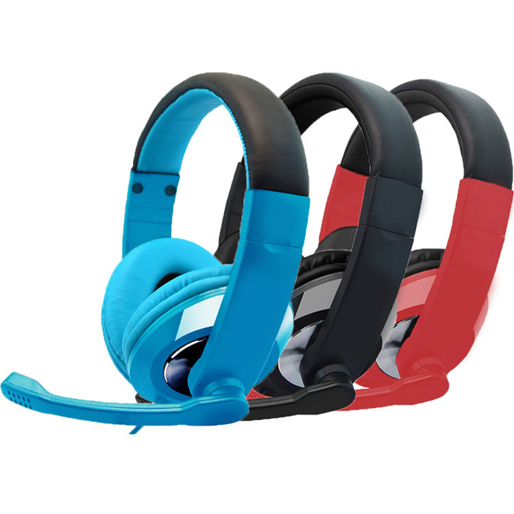 Manufacturer Wholesale Head-Mounted Gaming Headphones, Computer Headphones, Cheap Head-Mounted Wired Popular Headphones