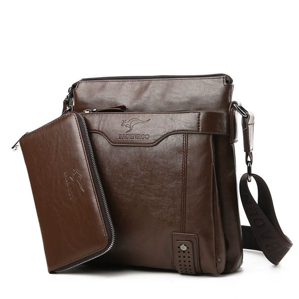 Brown hand loop bag