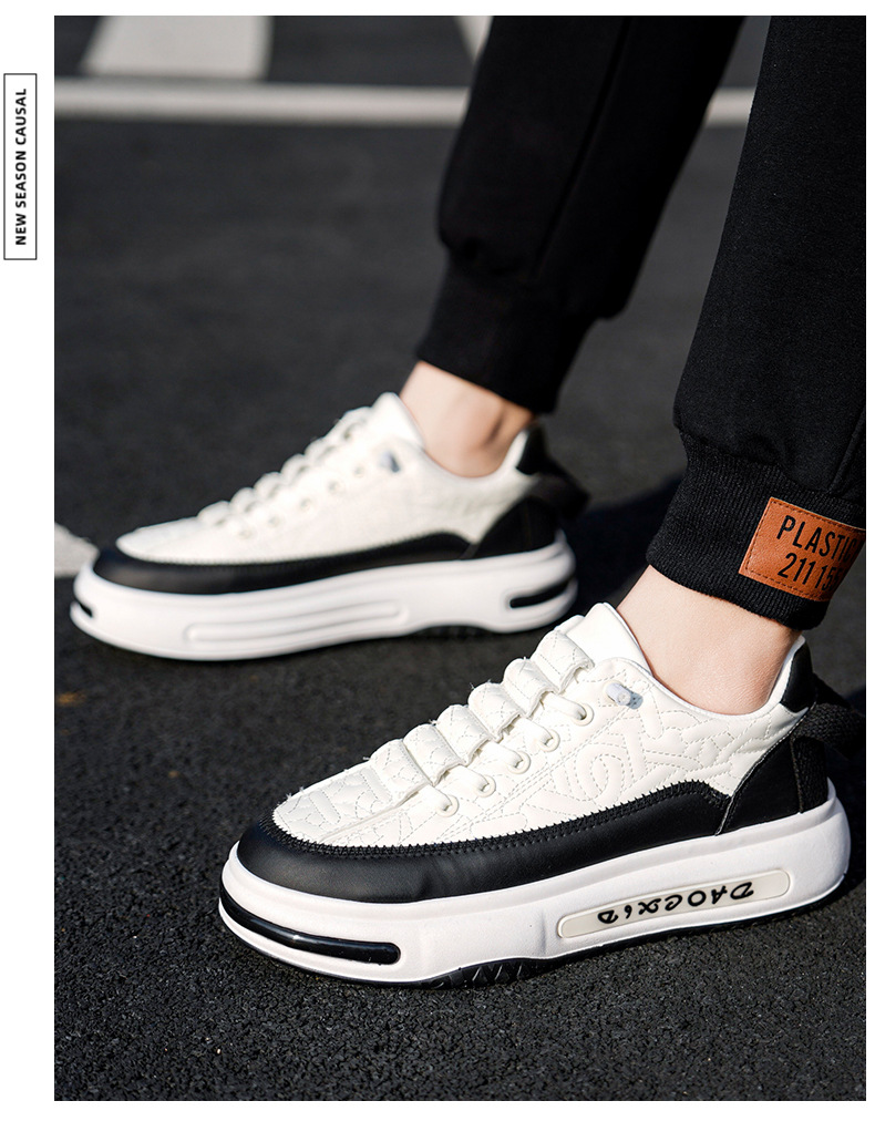 Scarpe casual da uomo Scarpe sportive Sneakers Tessuto sintetico Calzature leggere e versatili_voghion.com