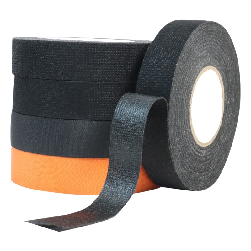 Ignífugo de poliéster franela cableado arnés cinta anti-ruido reducción de ruido amortiguación coche resistente al desgaste de alta temperatura resistente franela cableado arnés cinta arnés