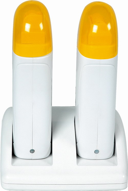 工厂直供新款男女迷你型脱毛蜡疗机 双座融蜡机Depilatory Heater