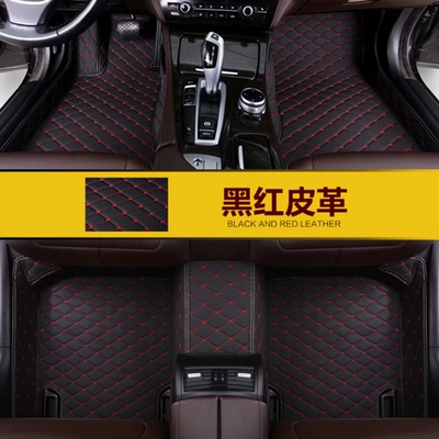 Tiguan, Modelə uyğun ayaqaltı - single-layerblack-and-red-leather