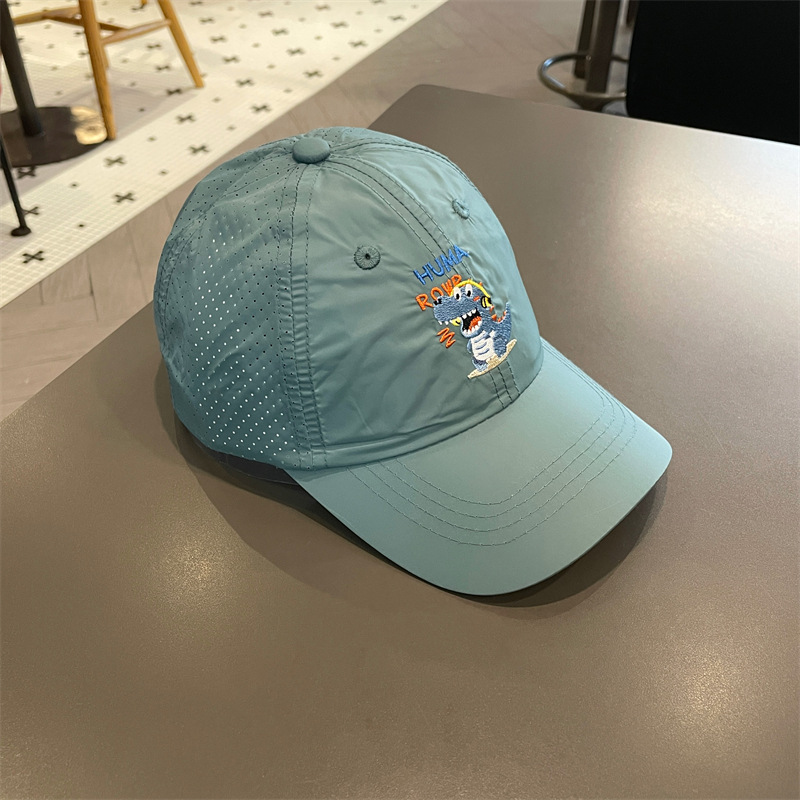 Sombrero para niños verano versión coreana de la gorra de todo fósforo delgada de secado rápido para hombres y mujeres, sombrilla linda para bebés, gorra de béisbol transpirable