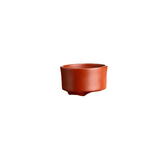 Zisha Cup Tea Cup Small Tea Cup Zisha Kung Fu Tea Cup Big Master Cup Wholesale Cup Slightly Flawed Peony Cup