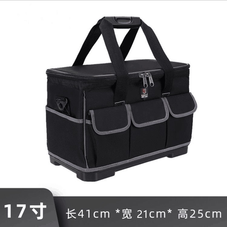 Tool Bag Large | Other Repair kit - 17-inch-square-mouth-plastic-bottom-with-shoulder-strap