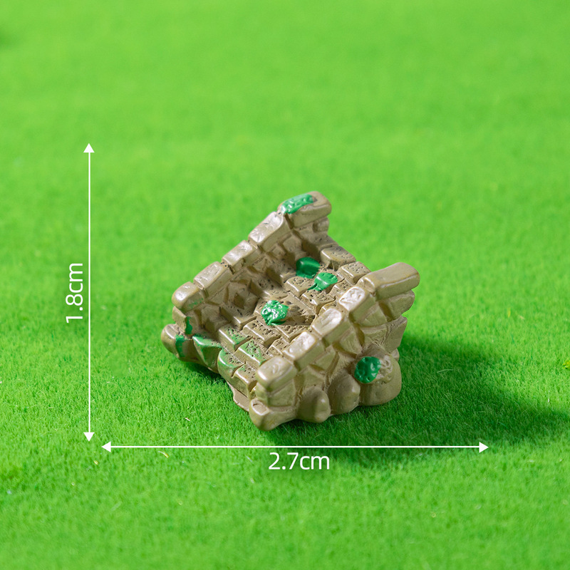 微景观创意木板石头栅栏短桥 园艺造景diy装饰品配件生态瓶小摆件|undefined