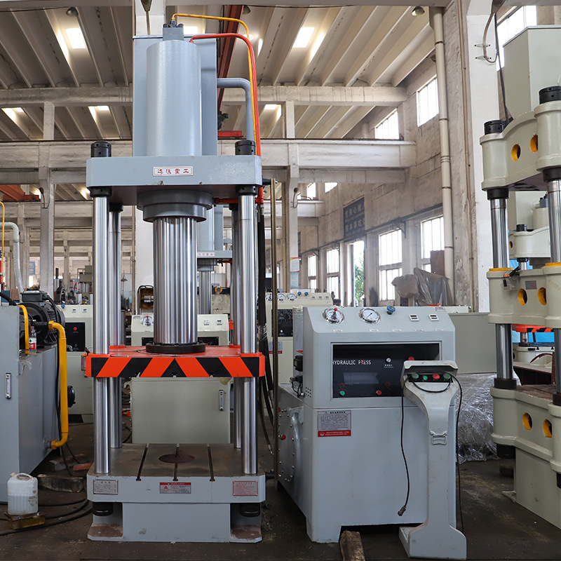 南通达沃200吨四柱液压机金属零件冷挤压成型200T汽车配件拉伸机