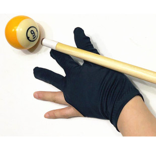 Wholesale Billiards Three-Finger Gloves Yo-Yo Ballroom Shared Use [Standard Three-Finger] Ballroom Best-Selling Model