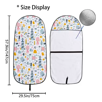Marine seat towel cover front Universal seat cover - qctj925-75x150