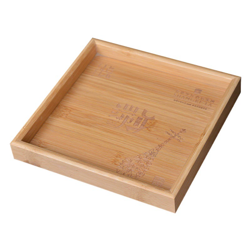 Японская тарелка из цельного дерева чайный поднос деревянный поднос домашний отель Квадратная тарелка для фруктов бамбуковый поднос для сухих фруктов Свадебный поднос