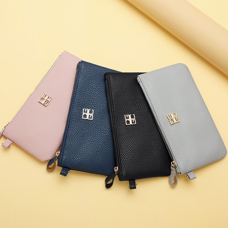 Square Shape Pu Solid Color Square Clutches