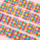 Children's Variable Magic Ruler 24 Segment Color Alien Rubik's Cube Kindergarten Prizes Primary School Students' Hands-on Brains Magic Bar Toys
