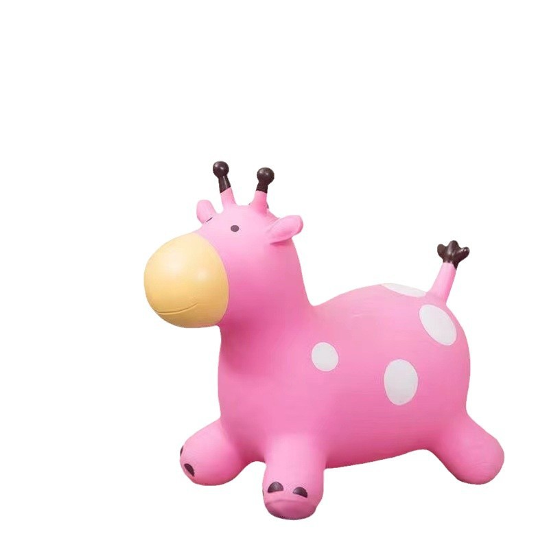 Inflatable toy for jumping