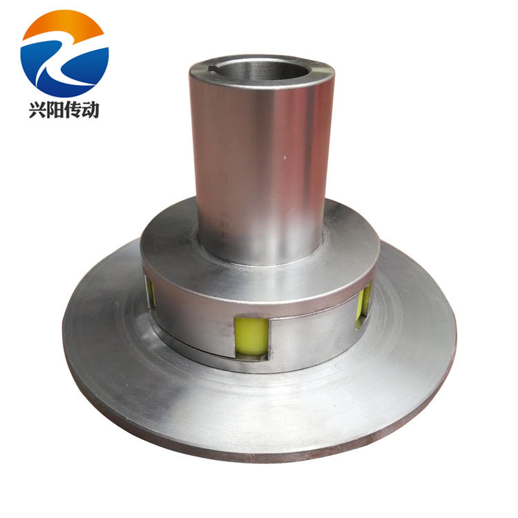 风机电机使用 MLL梅花带制动盘联轴器 三爪联轴器