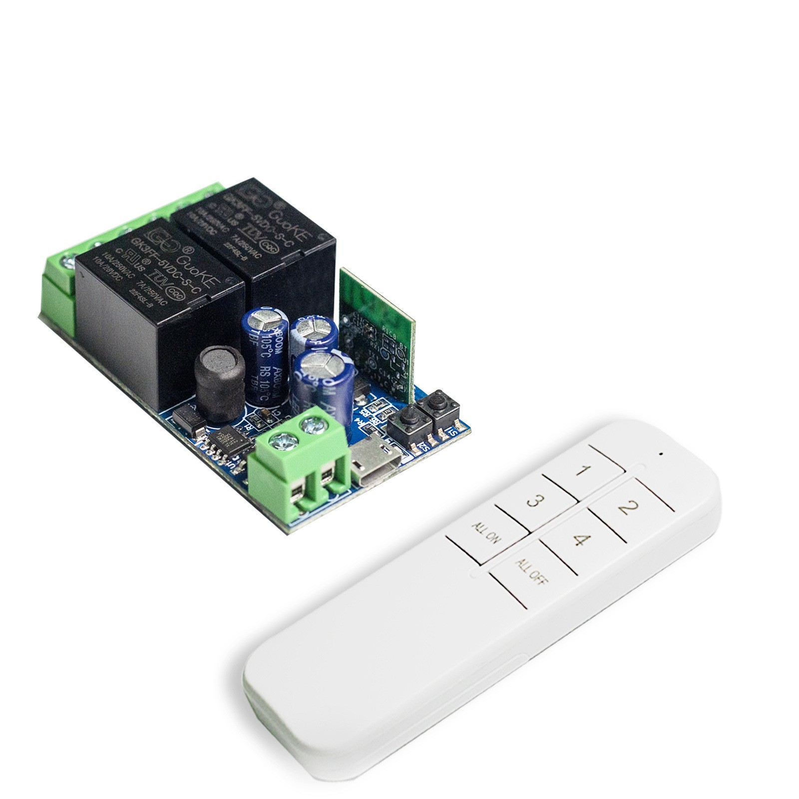 eWelink΢WiFiܿ ·ңͨ USB5V DC7V-48V