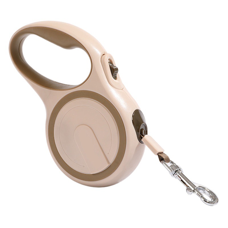 Correa automática de cuero Taobao de dos colores correa de perro retráctil Cadena de perro correa de perro al por mayor