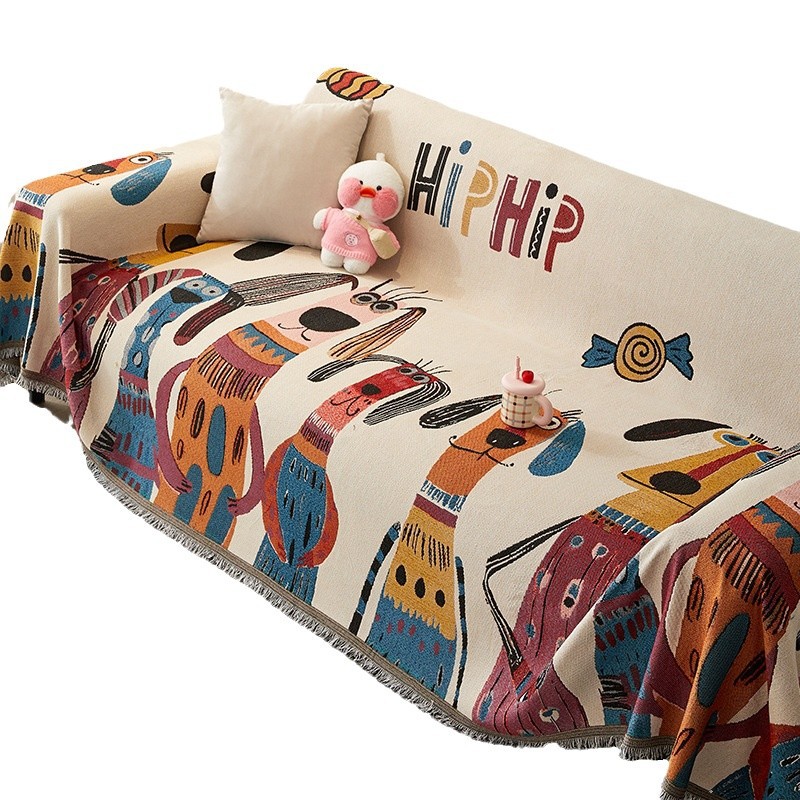 Sofá Cover 2024 nuevo toallas de cubierta de todo incluido anti-cat arañazo cojín universal de cuatro estaciones una cubierta de sofá de todo tipo