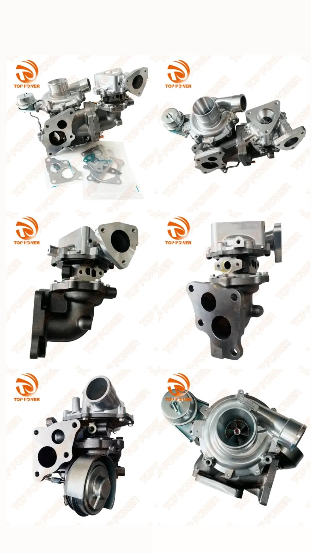 Isuzu Twin Turbocharger Rhf5 8981506883 Rhf3 8981506872 Isuzu