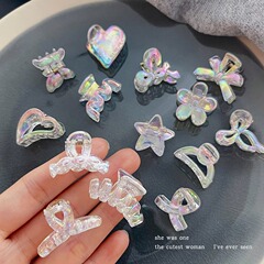 幻彩人魚姫かわいい甘美な気質ヘアピン少女トランペットクリップ前髪細髪クリップ髪飾りクリップ
