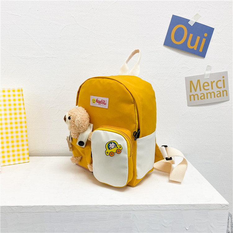 Wholesale Cartoon Clashing Color Bear Doll Backpack Nihaojewelry display picture 12