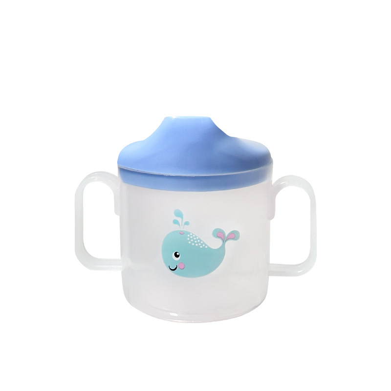 Vaso Aprendizaje Antiasfixia Pico de Pato para Niños de PP Antiderrame y Fácil Limpieza