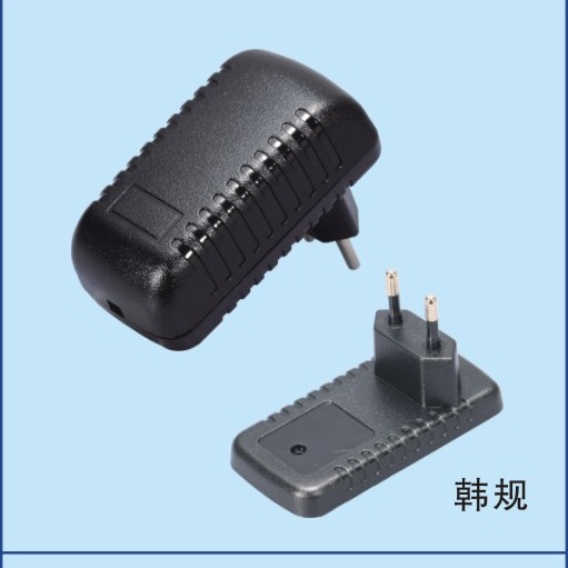 工厂直销12W韩规电源外壳/卧式开关适配器外壳/大毛毛虫充电器壳