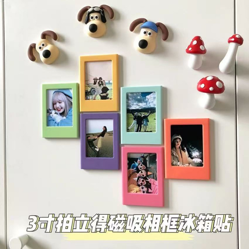 Polaroid Photo Frame Fridge Magnet Magnetic Photo Frame Trendy Ins Style Photo Holder DIY Card Magnetic Photo Frame Polaroid Photo Frame Fridge Magnet Magnetic Photo Frame Trendy Ins Style Photo Holder DIY Card Magnetic Photo Frame