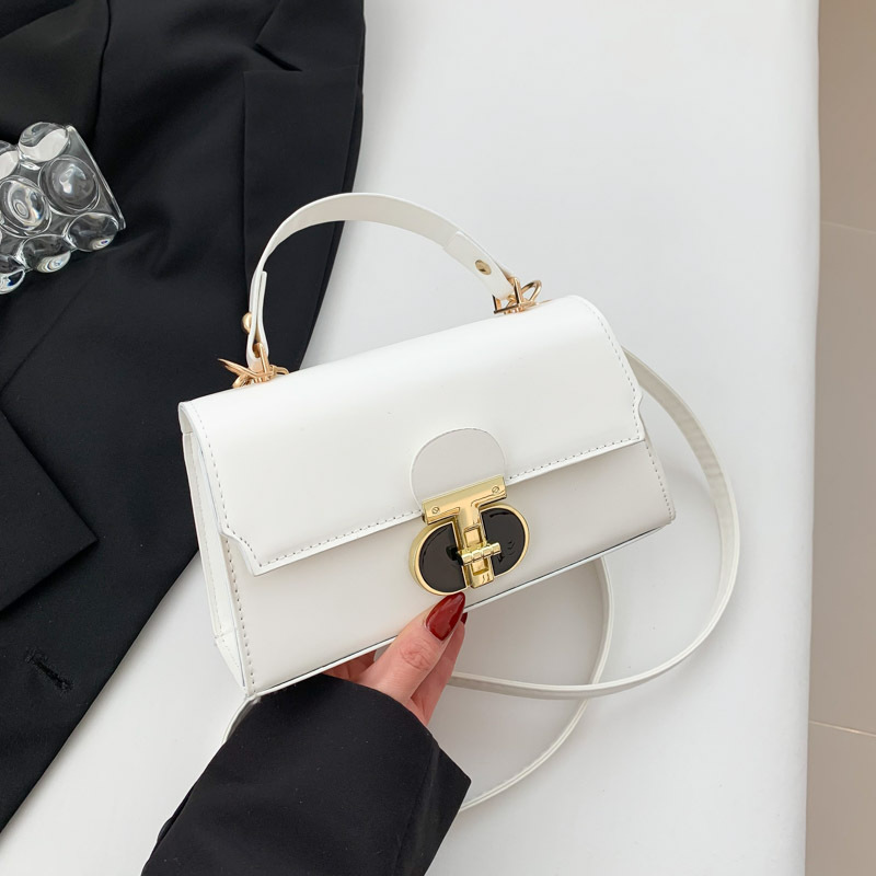 2024 primavera nueva bolsa de moda PU hombro bolso pequeño bolso cuadrado bolso de mujer retro bolso de textura extranjera