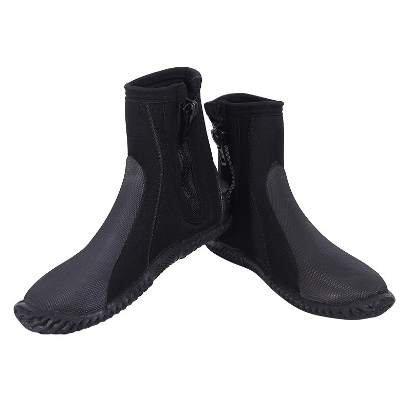 激流救援保护靴高帮水域救援靴5mm氯丁橡胶潜水靴
