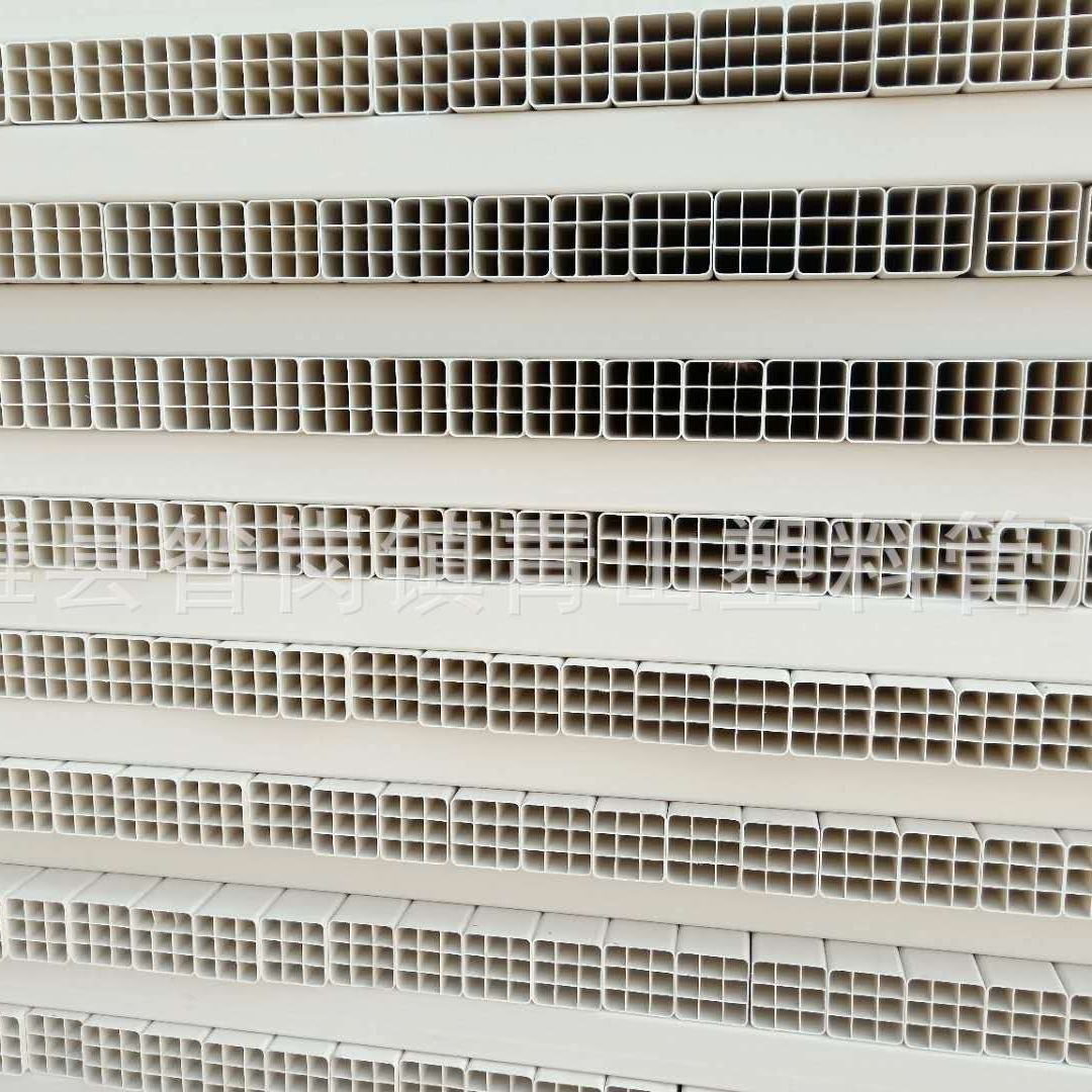 pvc方管 矩形43*33方管 pvc通风管 pvc下水管