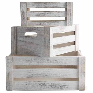 Customized Solid Wood Storage Basket, Retro Wooden Crate, Fruit Frame, Supermarket Display Wooden Frame Box, Large and Small Decorative Storage Box