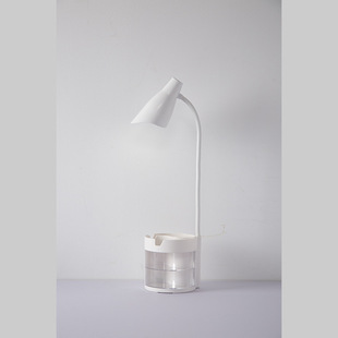 Daoyuan bright eyes rechargeable led pen holder creative desk lamp three-gear dimming bedside desk bedroom dormitory with storage