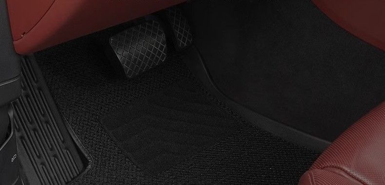 Cayenne car floor mats, Porsche Cayenne floor mats, upTPE model, fully specialized for new energy vehicles, ecoenne11 black