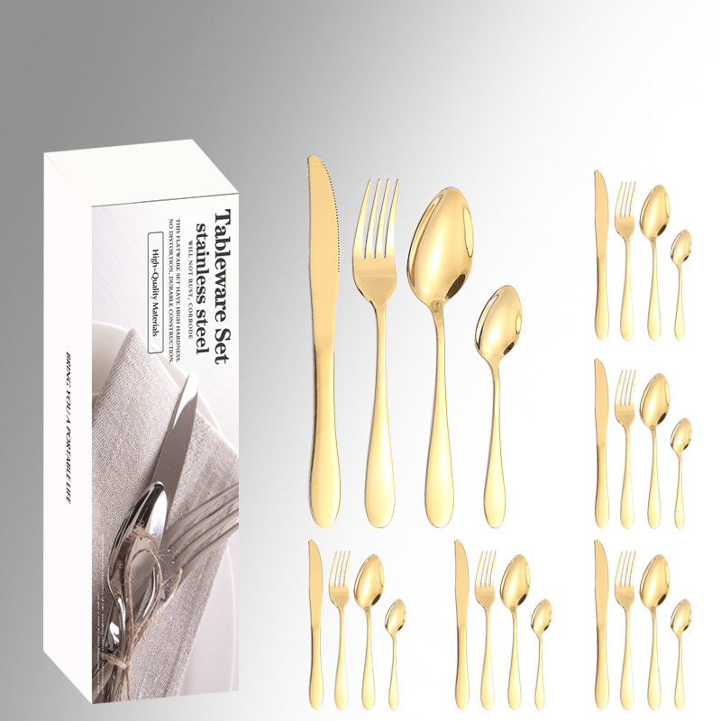 골드 [24 장] 화이트 제인 박스