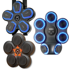 跨境智能音乐电子拳击机材家用搏击拳击墙靶拳击靶儿童拳击训练器