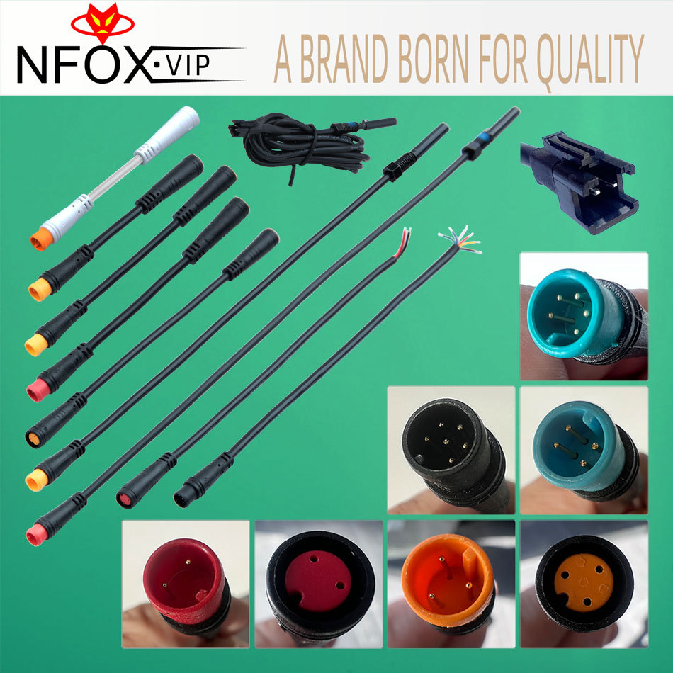Línea de extensión de cable roto NFOX a línea de secuencia cabeza masculina cabeza femenina resorte seco sentido magnético línea de señal 2 pin 3PIN4 pin 5 pin 6 pin image 3
