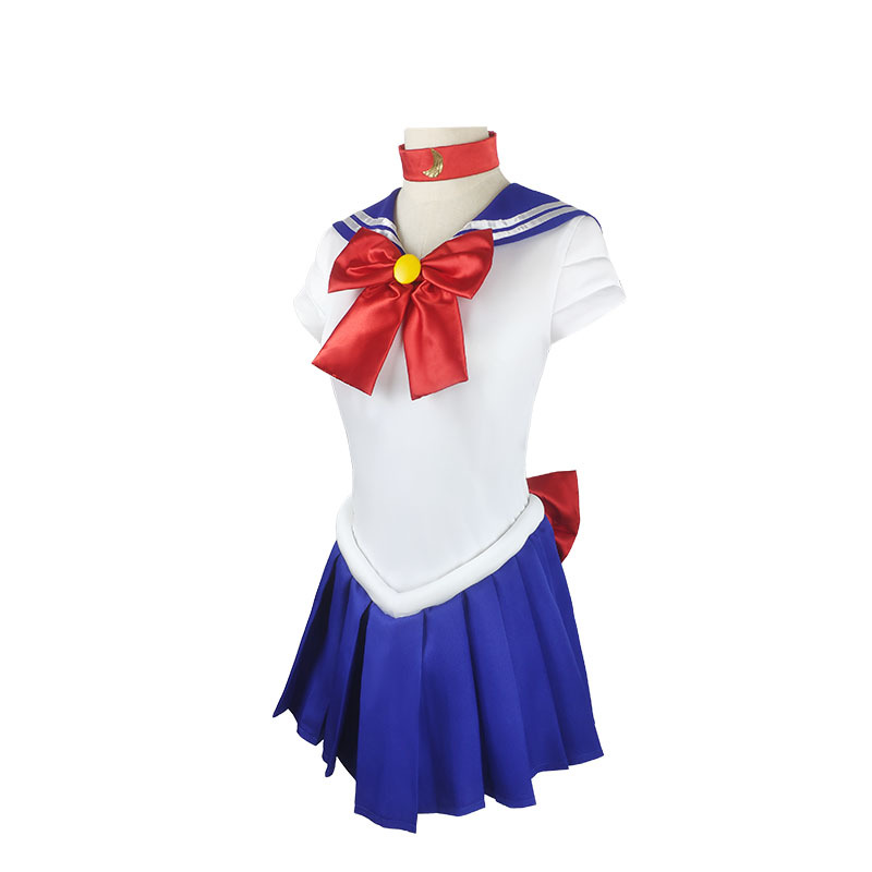Luna de hielo de agua cos Sailor Moon cos Luna Hare 4 Generación marinero traje de Halloween niños jugar traje image 5