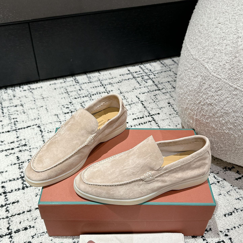 Men's Luxury Loafers, Slip-On Slip-Ons, Casual Flats Shoes, High-End Quality Export Genuine Leather Shoes