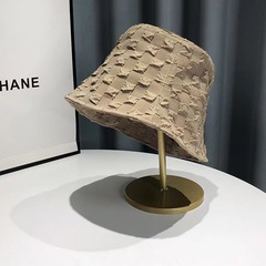 帽子の女性のファッションの小さい大衆の泡の格子の漁師の帽子は調整できます。